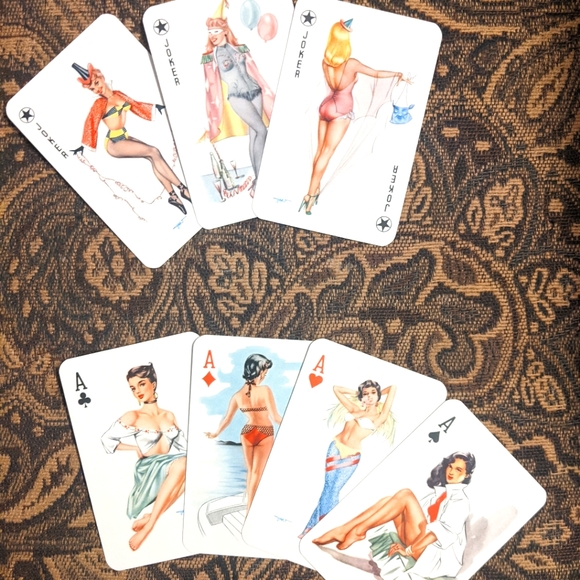 Vintage Darling playing cards - Picture 2 of 8